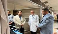 بازدید نوروزی معاون وزیر بهداشت ازمرکز پزشکی، آموزشی و درمانی لقمان حکیم 