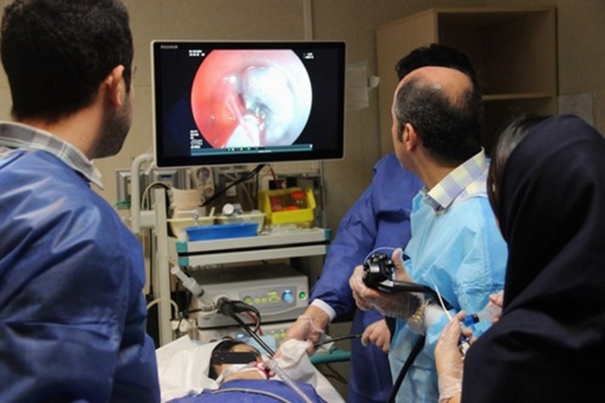 بخش آندوسکوپی بیمارستان لقمان حکیم